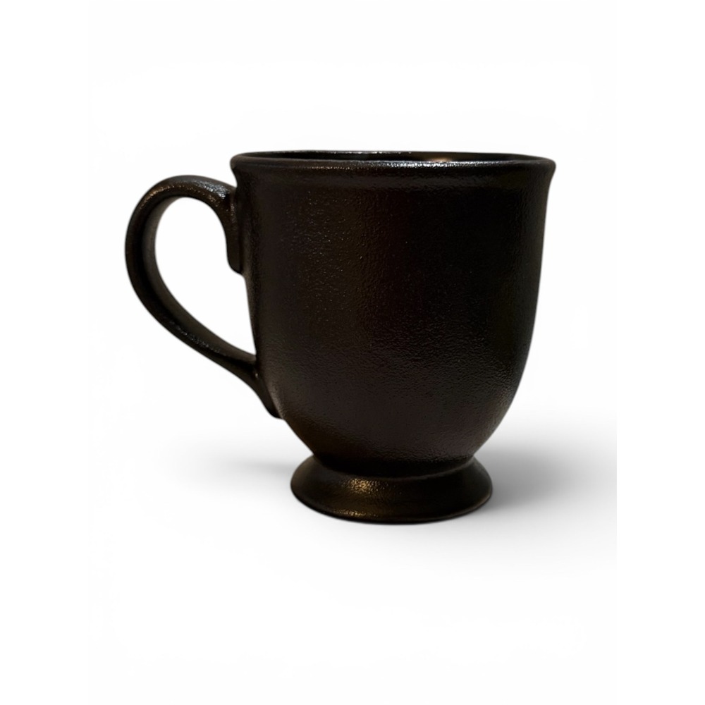 Disney Villains Rae Dunn Essence of Beauty Matte Black Pedestal Mug Evil Queen - Picture 3 of 4